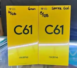 murah new hp Realme C61 8/128 grs resmi, bs kredit/bs TT