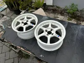 Velg Ring 15 SSR Type C R15 Lebar 7 ET 35 Single PCD 4x100 Like Ori