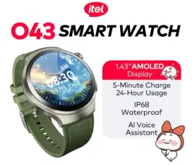 Smartwatch itel 043 Warna Hijau