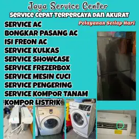 Service AC Bongkar Pasang AC Servis Mesin Cuci Kulkas Frezer Pakuwon