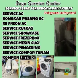 Service AC Bongkar Pasang AC Servis Mesin Cuci Kulkas Frezer Krembngan