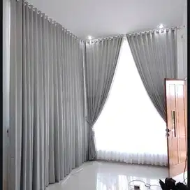 (JUAL–PASANG) HORDENG GORDEN GORDENG CUSTOM* TIRAI CURTAIN–VITRASE