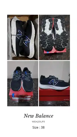 Sepatu New Balance Running Course size 38 (7,5)