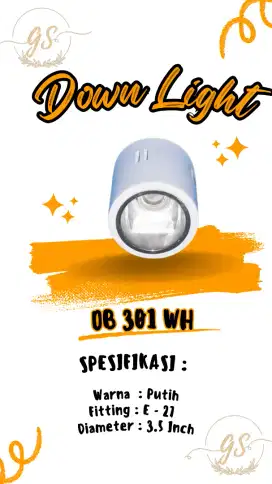 DOWN LIGHT OB 301