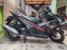 PJK 10/25 YAMAHA AEROX 155 VVA 2022 MESIN GARANSI HRG MURAH DI CILEDUG