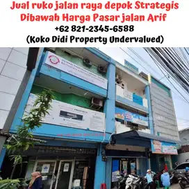 Jual ruko jalan raya depok Strategis Dibawah Harga Pasar