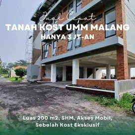 Tanah Perumahan Lowokwaru Dekat Kampus UMM