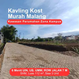 Jual Tanah Merjosari Dekat Kampus UMM Surat SHM