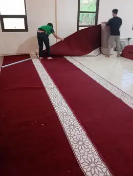 Buat indah & estetik masjid anda, dgn karpet berkualitas dari Aladdin