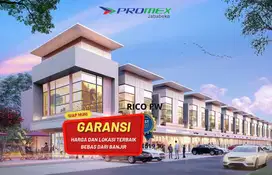 Ruko Komersil 3Bisnis Sapphire Saphire 2 Lantai Karawang Siap Pakai