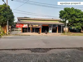 dijual kios toko 1 lantai strategis pinggir jalan di cileungsi