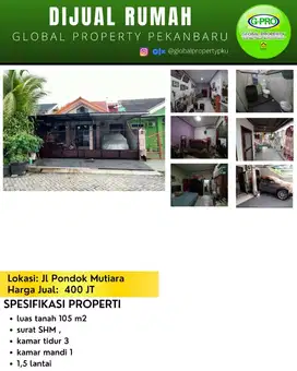 Dijual Rumah Daerah Pondok Mutiara Siap Huni