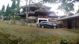 Rumah Villa Luas Lokasi Cantik di Gunung Puntang Banjaran Bandung