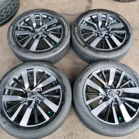 Velg original Honda city hatchback R16 pcd 4x100 Bridgestone 185/55R16
