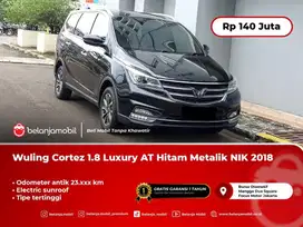 TIPE TERTINGGI !!! WULING CORTEZ 1.8 LUXURY SUNROOF 2018 / 2019 HITAM