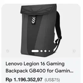 Lenovo Legion 16 Gaming Backpack GB400