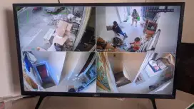 PAKET PEMASANGAN 4 CAMERA CCTV