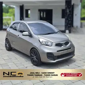 [ TDP 9Jt ] KIA PICANTO MORNING 1.0 MT 2014 ABU ABU METALIK