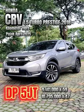 HONDA CRV 1.5 TURBO PRESTIGE AT 2018 - DP 5JT