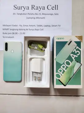 OPPO A31 ram 6/128Gb Lengkap FullSet Original OPPO berGaransi.