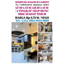 DI JUAL 1 UNIT VILLA LUX SIAP HUNI DI KOMPLEK MAKMUR GARDEN