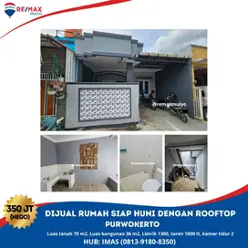 Dijual Rumah Siap Huni Dengan Rooftop