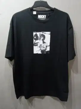 P&B x ROCKY BLACK TSHIRT