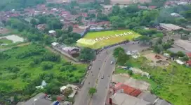 Tanah super premium di jalan raya utama Transyogi, Bogor