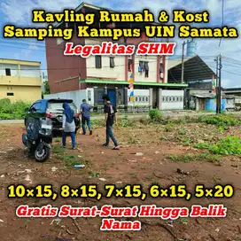 Jual Tanah Kavling Strategis Siap Bangun Samping Kampus UIN, Makassar