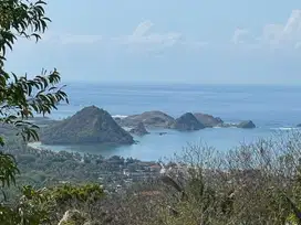 Tanah kavlingan murah dekat Siwa cliff Kuta Mandalika Lombok.