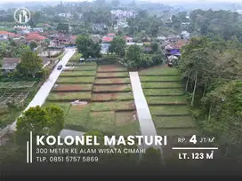 Tanah Standar Prumahan Di Kolonel Masturi 300 Mtr Alam Wisata Cimahi