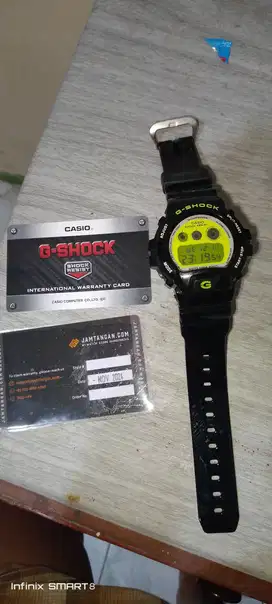 Jam g shock dw 6900 pemakaian baru