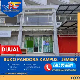 RUKO PANDORA DI JLN MASTRIP DEKAT FKG UNEJ JEMBER