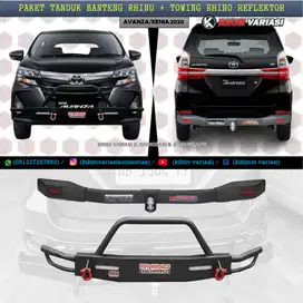 TANDUK RHINO BANTENG DAN TOWING RHINO REFLEKTOR  AVANZA XENIA 2020