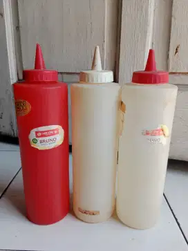 Botol saus botol kecap botol mayones botol minyak botol serbaguna