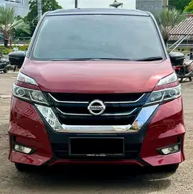 Nissan Serena 2.0 HWS Highway Star 2019 Antik Low KM Murah Bekas Genap