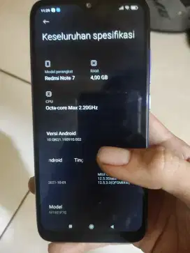 redmi note 7 4/64 mulus