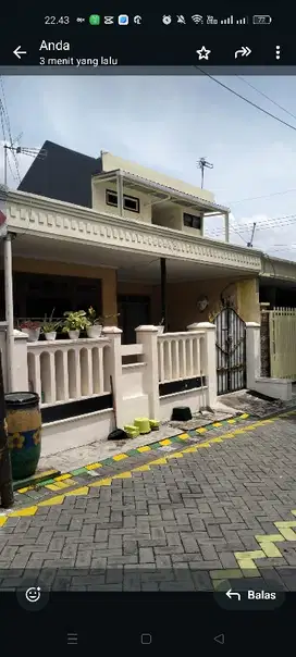 Rumah Murah siap Huni di Griya Kebraon, SBY Selatan