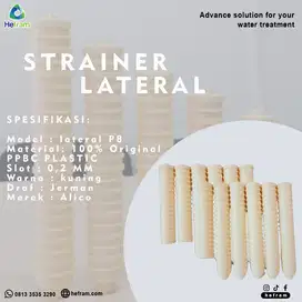 strainer lateral