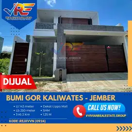 EKSKLUSIVE LISTING RUMAH DI GOR KALIWATES DEKAT LIPPO JEMBER