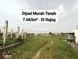 Dijual Murah Tanah 7.663m2 Di Rajeg Kab. Tangerang.  Banten