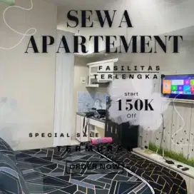 Sewa apartemen sentra Timur Jakarta Harian Termurah