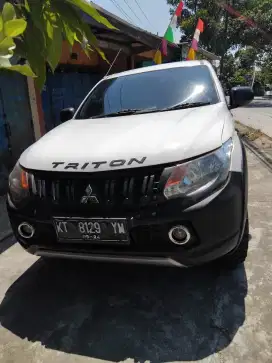 Dijual cpt triton HDX dobel kebin 4x4 thn 2019 murah 162jt aja