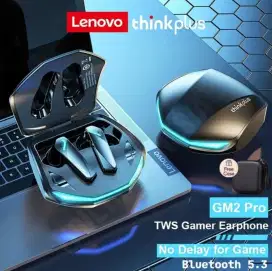 Lenovo Thinkplus GM2 Pro Gaming Wireless Bluetooth (hitam)