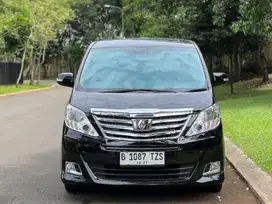 TERMURAH !!! TOYOTA ALPHARD G ATPM 2.4 2012 Hitam