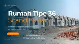 RUMAH SUKODONO TIPE 36/77 FREE AC