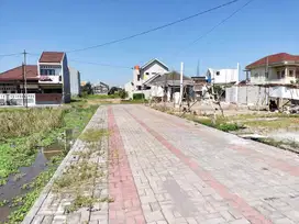 kavlingan tanah siap bangun luas 122m2 hadap timur lok banyuanyar solo