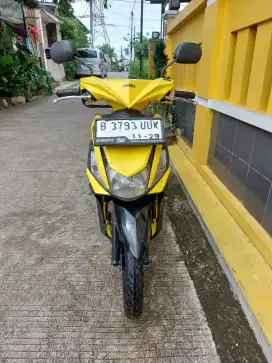 Yamaha mio m3 2019 kuning pajak hidup