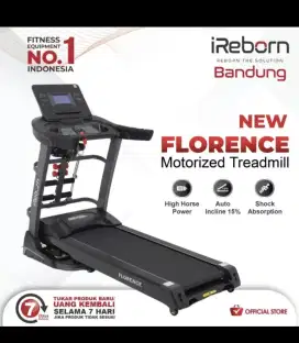 Alat fitness treadmill ireborn florence