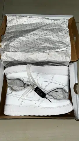 NIKE AIR FORCE 1 FULL WHITE